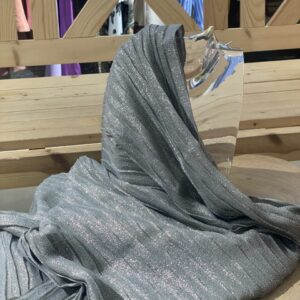 Палантин золото с серым оттенком