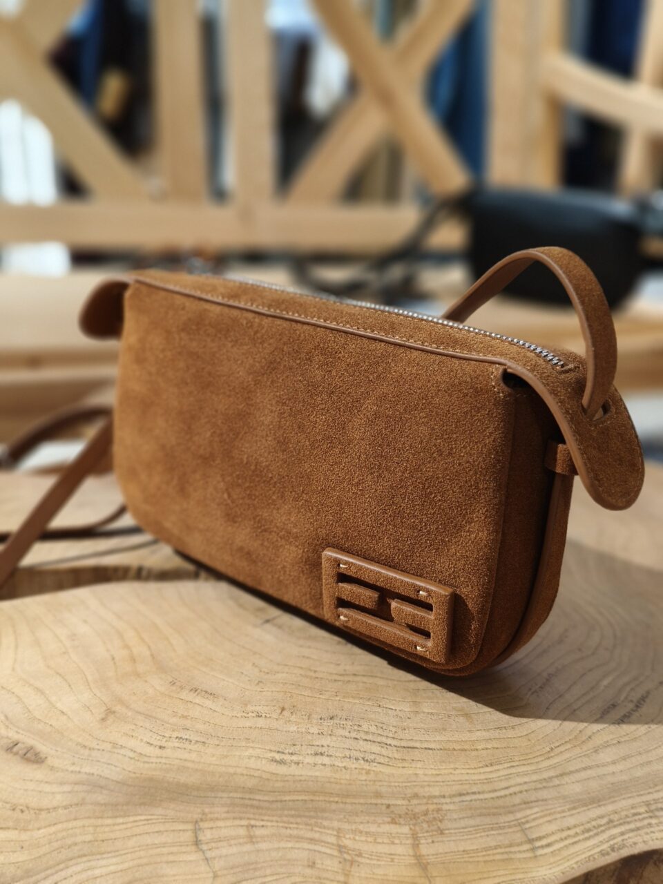 Сумка кросс-боди табако